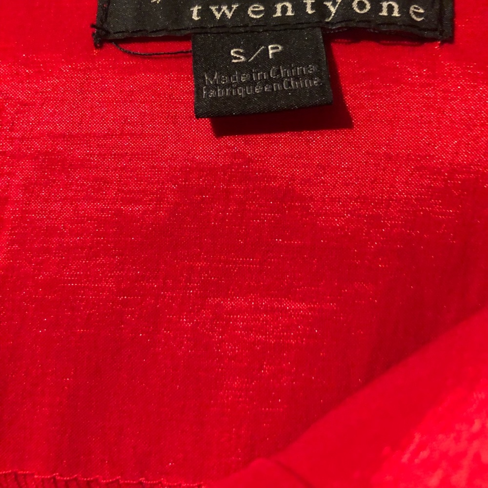 Red Mini Cocktail Dress - Picture 5 of 8